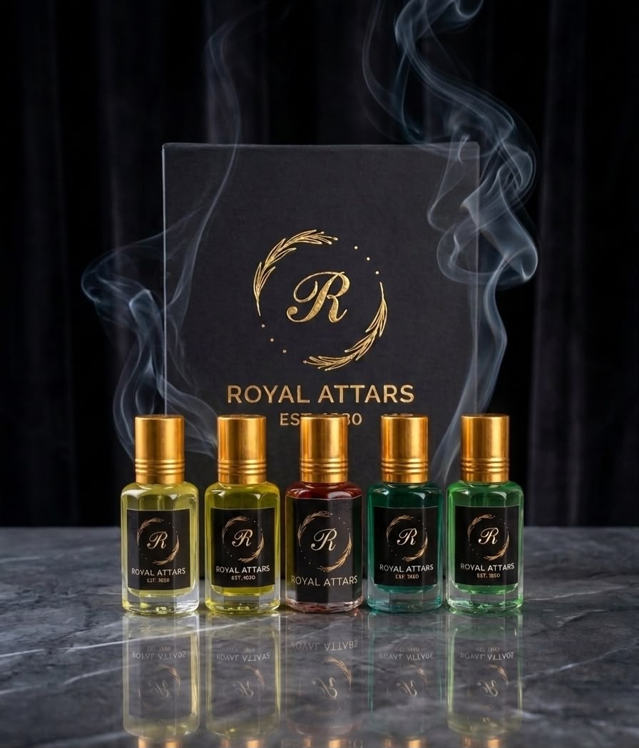 👑 Royal Oud & Luxury Attar Collection
